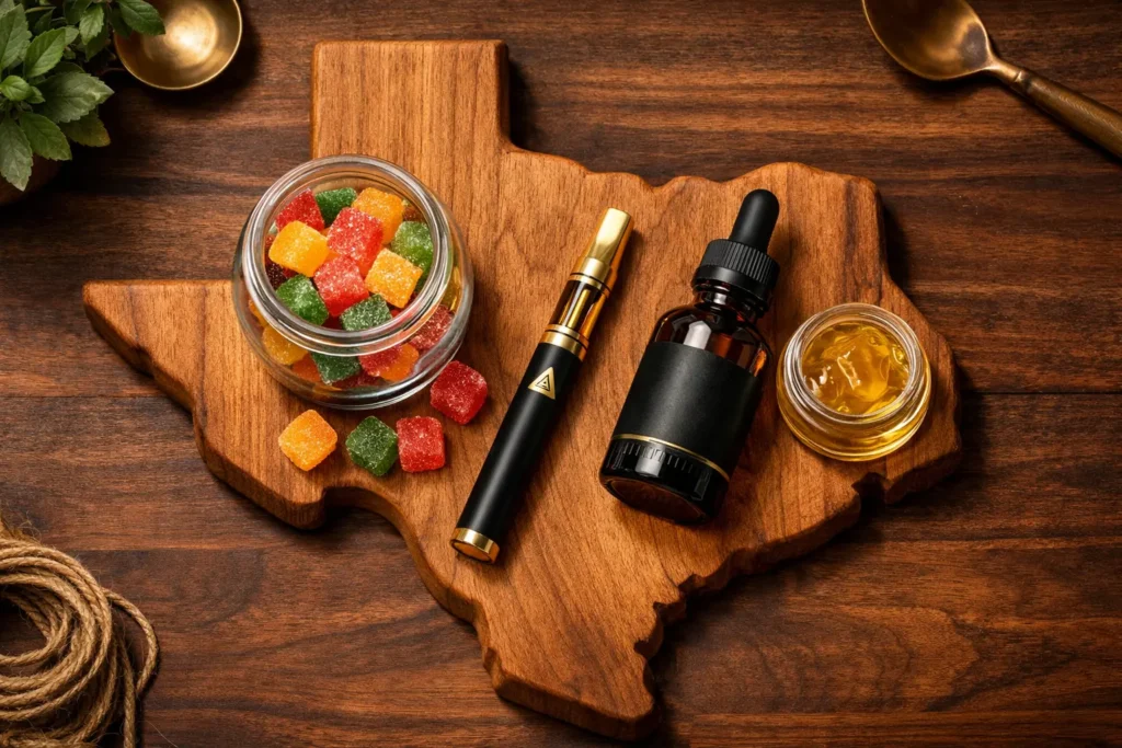 The March 31 ban ended smokable THCA in Texas. But edibles, vapes, and concentrates? Still fully legal. Here's the real breakdown.